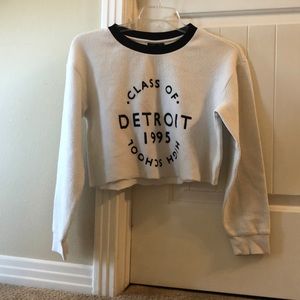 Cropped Sweater from Topshop